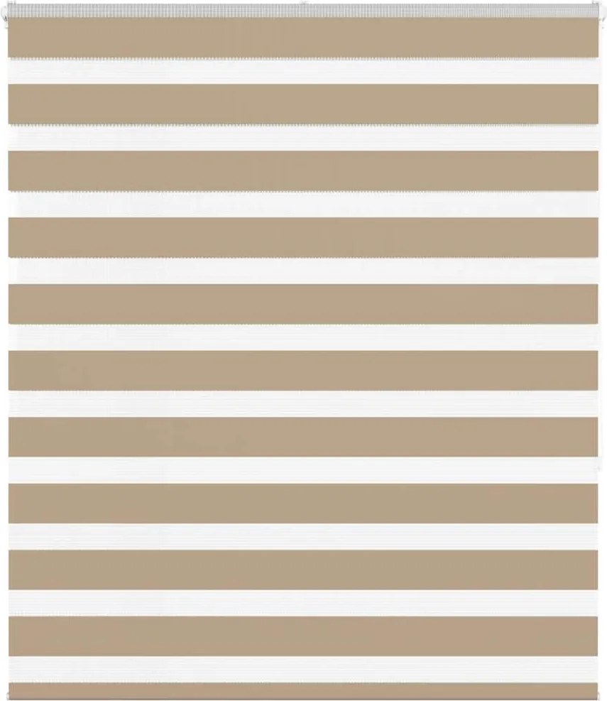vidaXL Jaluzea tip zebra 130x150 cm lățime țesătură 125,9 cm poliester