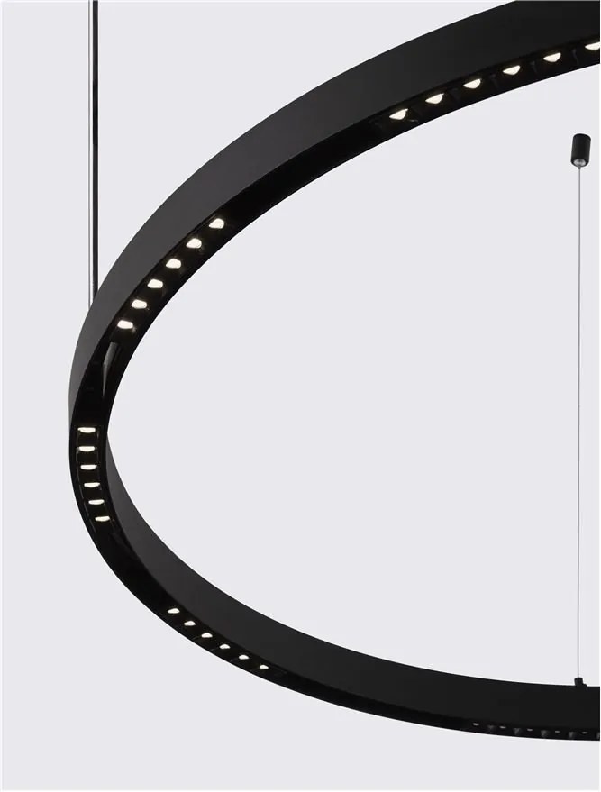Sistem circular sina magnetica cu iluminat in partea superioara Halo 150cm