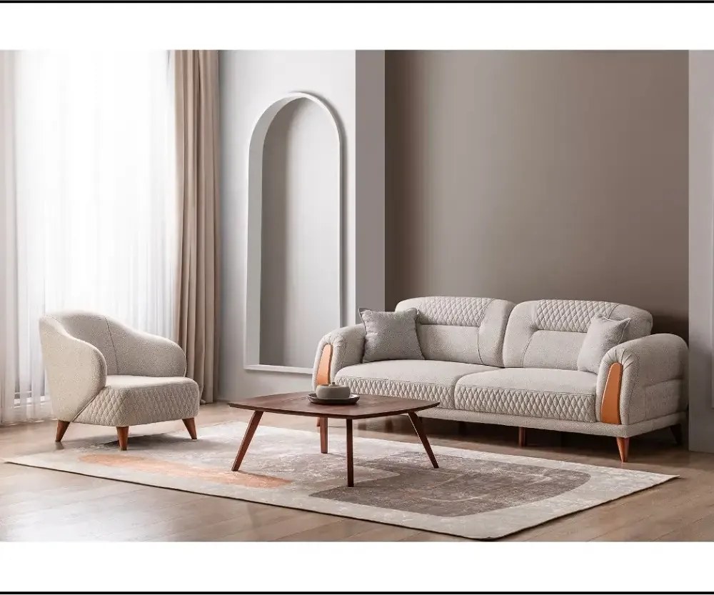 Set canapea cu 2 fotolii Venus, Living