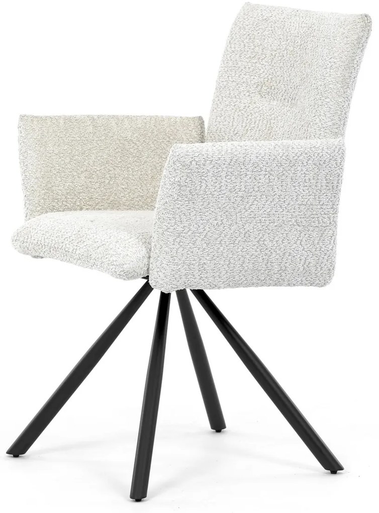 Set de scaune de sufragerie cu mecanism deîntoarcere DCH-W1117 CRM2, 2 buc.