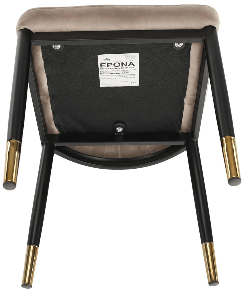 Zondo Scaun de sufragerie Dopey (bej + negru). 1028832