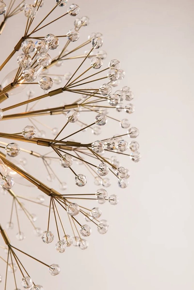 Candelabru LUX design modern DUNKIRK alama antichizata, cu 10 surse de lumina