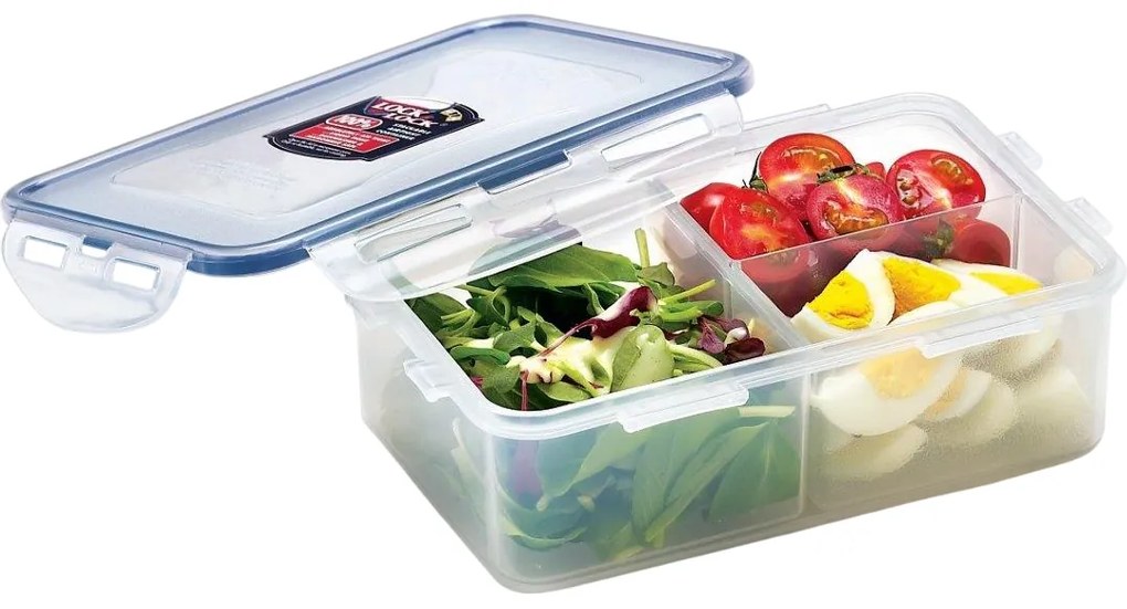 LOCKnLOCK Cutie pentru alimente cu compartimente,800 ml