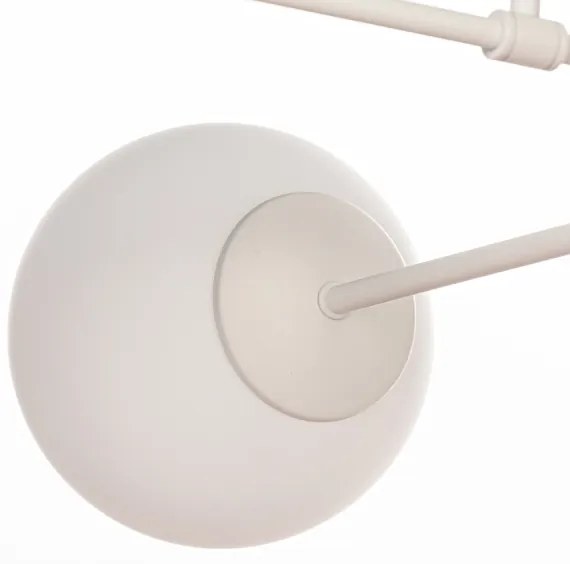 Plafonieră aplicată MOON 4xE27/15W/230V crem