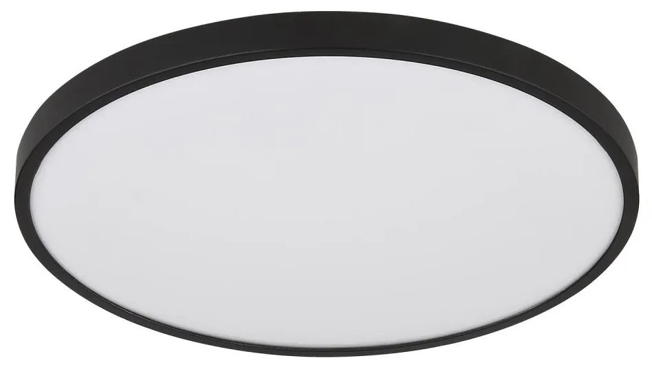 Plafonieră LED Globo 41566-15S NIELSEN LED/15W/230V d. 23 cm negru