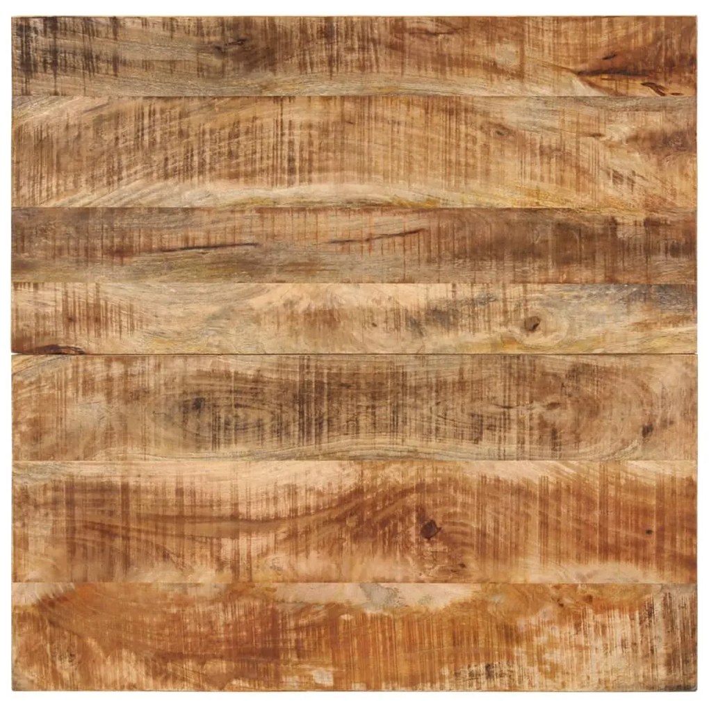 Blat de masa, 25-27 mm, 80x80 cm, lemn masiv de mango