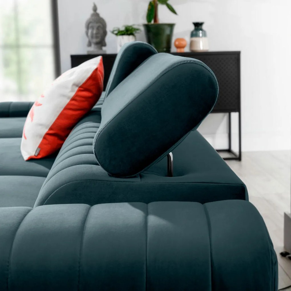 Coltar extensibil Grayson pe stanga Velvetmat 100