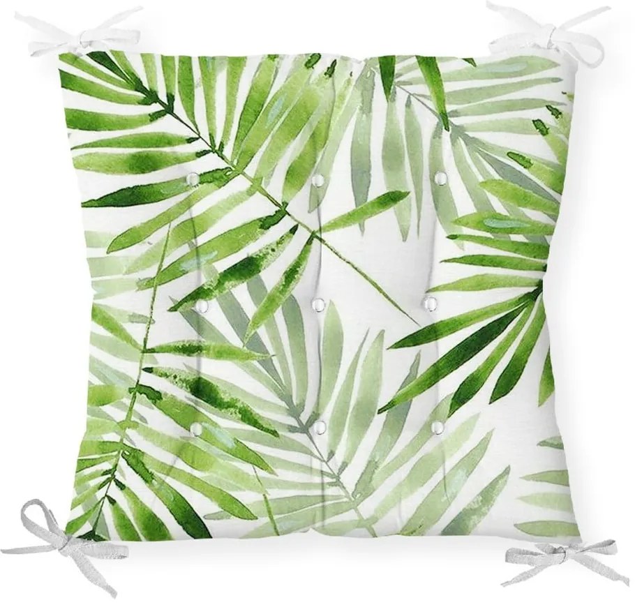 Pernă pentru scaun cu amestec de bumbac Minimalist Cushion Covers Chamedorea, 40 x 40 cm