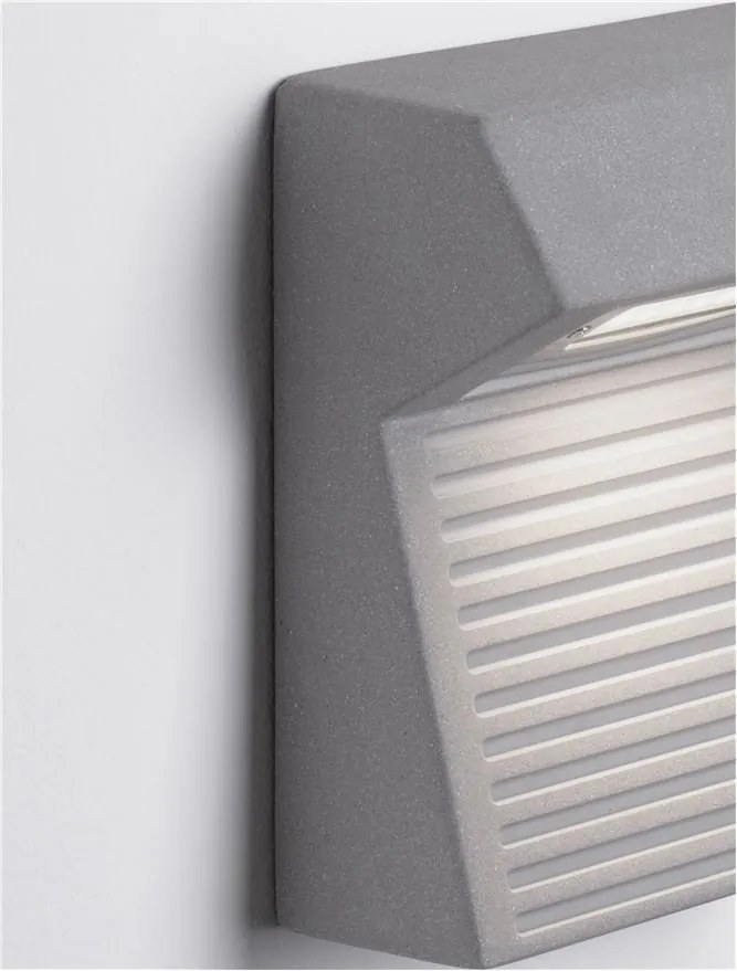 Spot LED aplicat iluminat scari exterior din beton IP65 MORIS