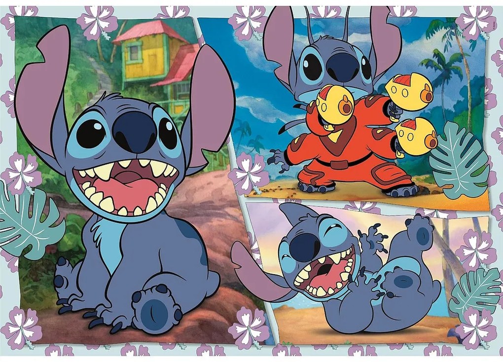 Disney Lilo și Stitch Plasma Blaster Puzzle maxi 104 piese Clementoni