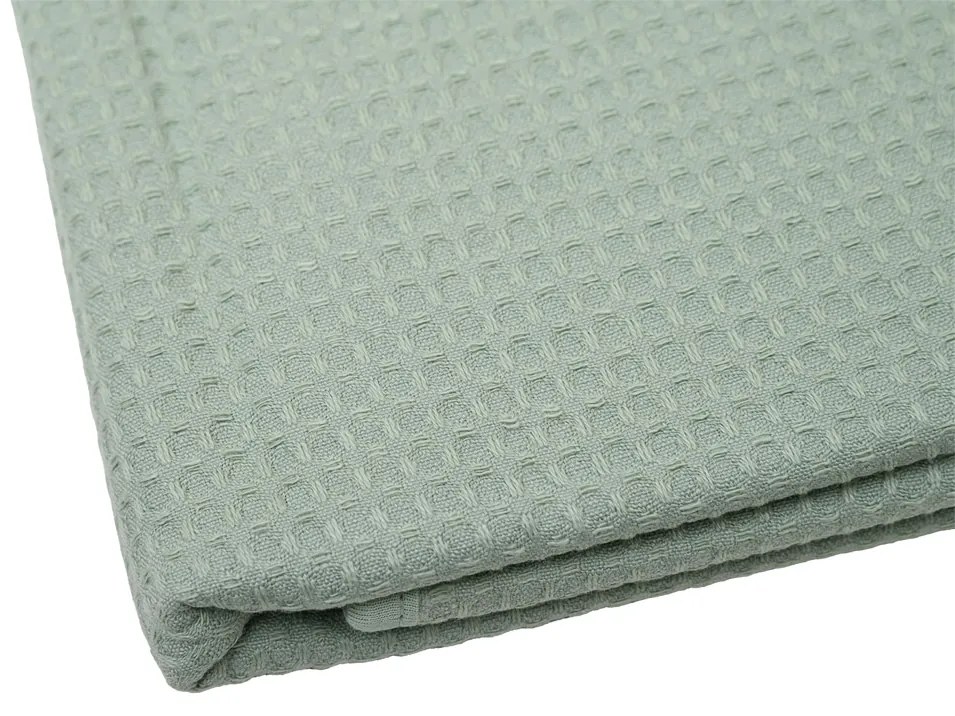 Patura din bumbac pentru patut copii DREAMLINE 75x100 cm - mai multe culori Culoare: Verde