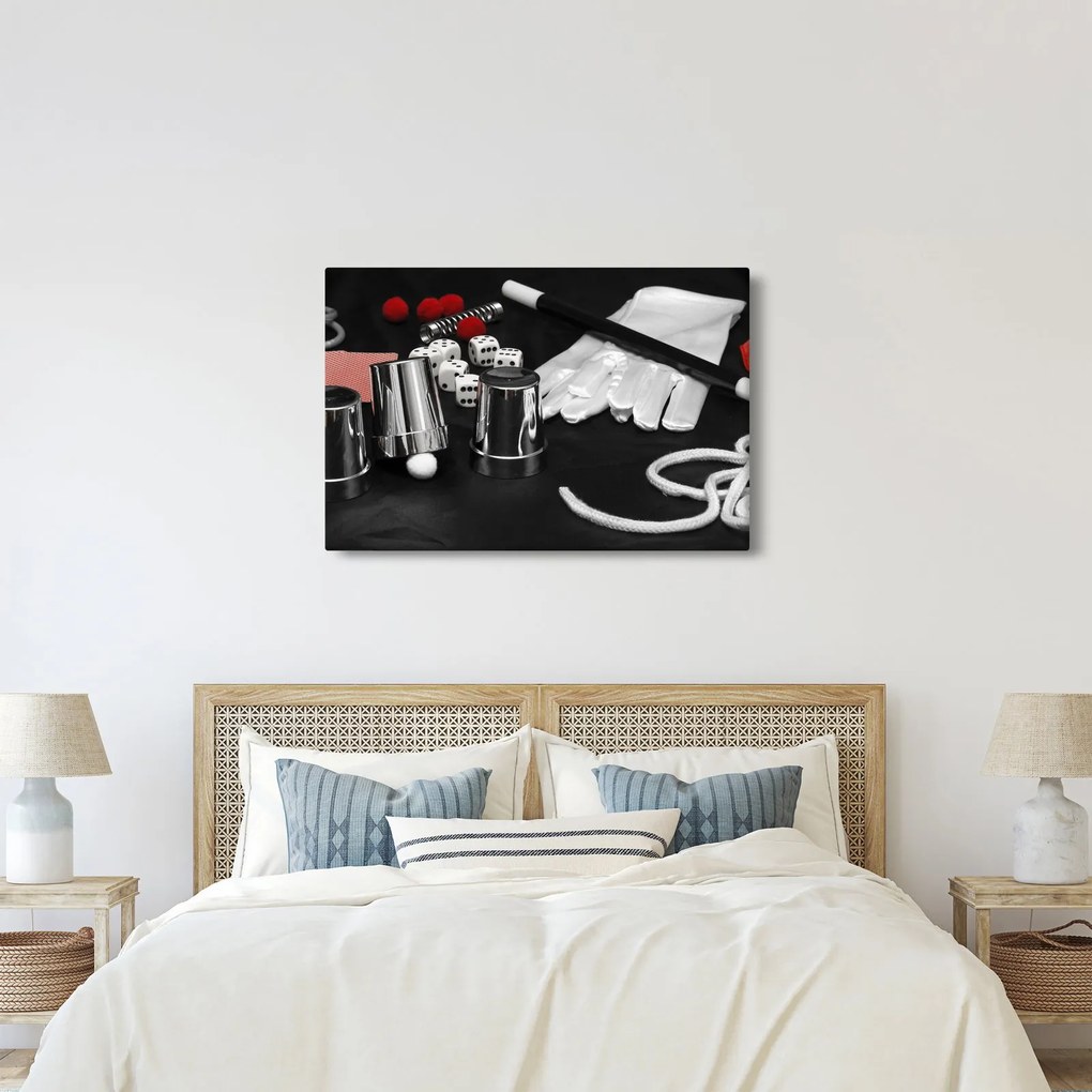 Tablou cu uneltele de magie (90x60 cm)