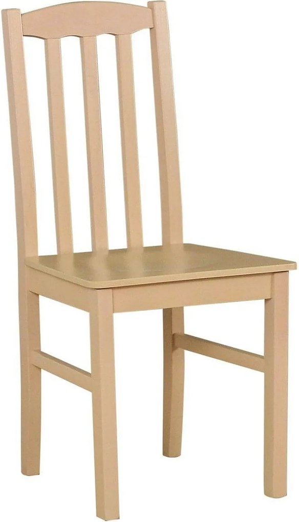 Scaun BOS 12D, stejar sonoma, lemn de fag, 43x40x90 cm