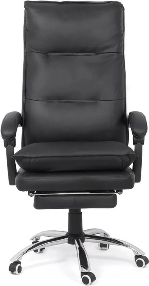 Scaun directorial cu suport de picioare si recliner OFF 419 negru