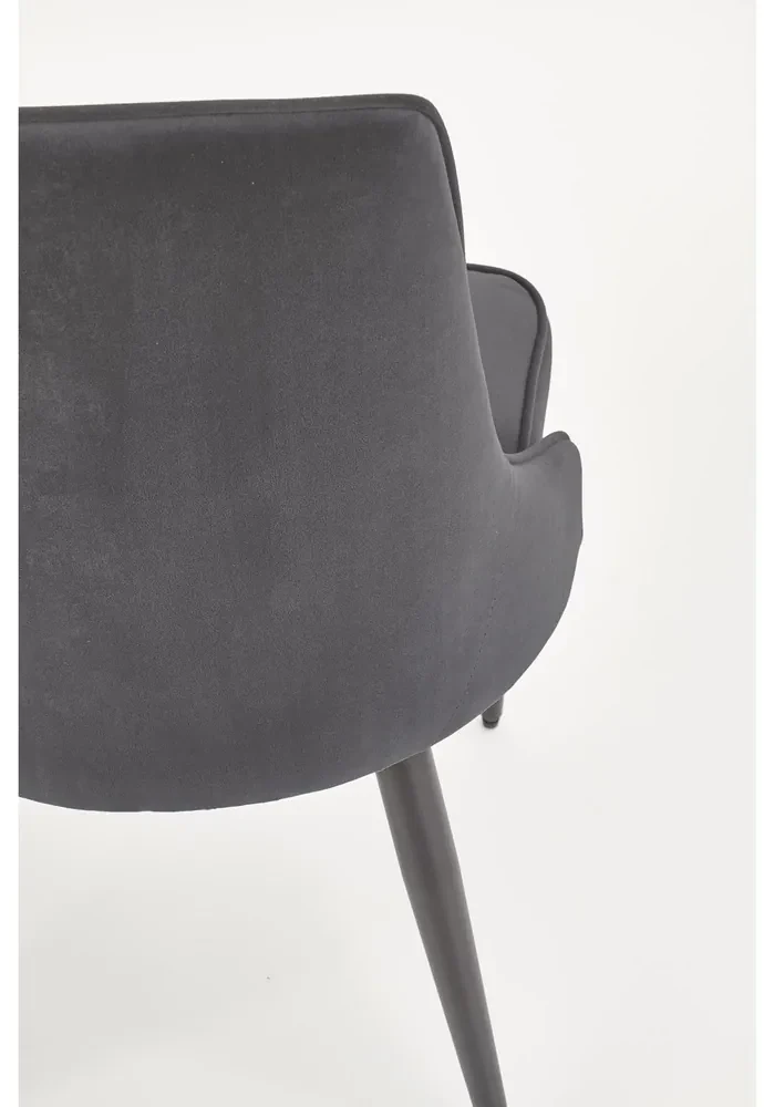 Scaun de bucaterie Marien, gri/negru