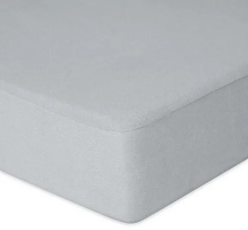 Matex Cearșaf impermeabil din froté, gri deschis,70 x 140 x 10 cm, 70 x 140 cm
