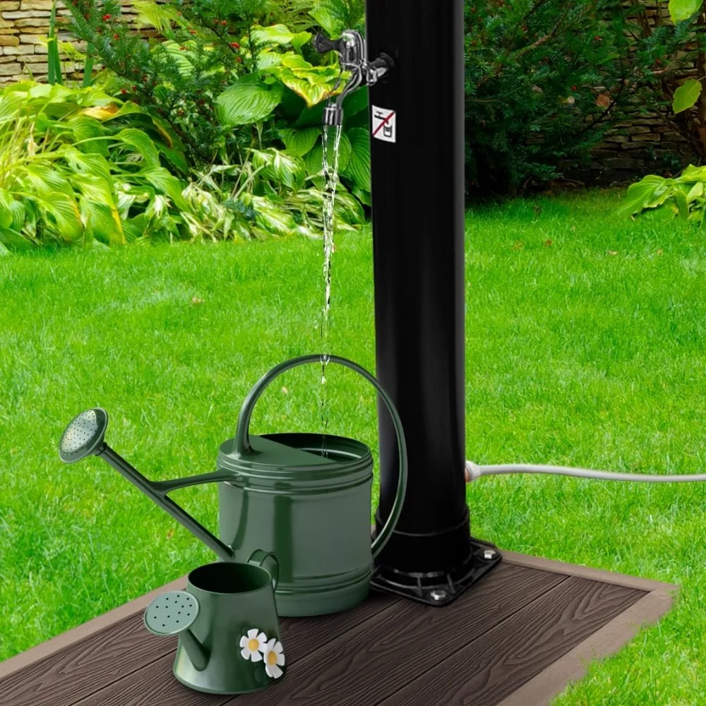 Duș solar DELFINA, 20 l, negru Jurhan