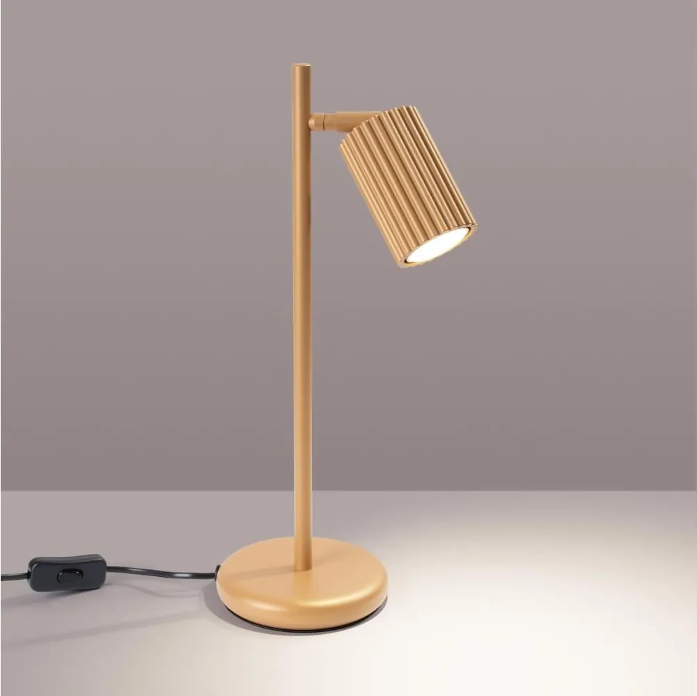 Brilagi - Lampă LED de masă CRESTO 1xGU10/10W/230V, aurie