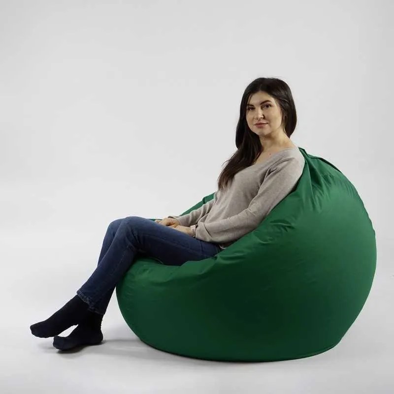 Fotoliu Relaxo XL, Material impermeabil - Verde