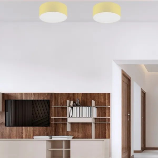 Plafonieră SIRJA PASTEL 1xE27/60W/230V d. 35 cm bej