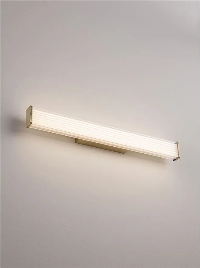 Aplica de perete LED baie IP44 MISTY aurie