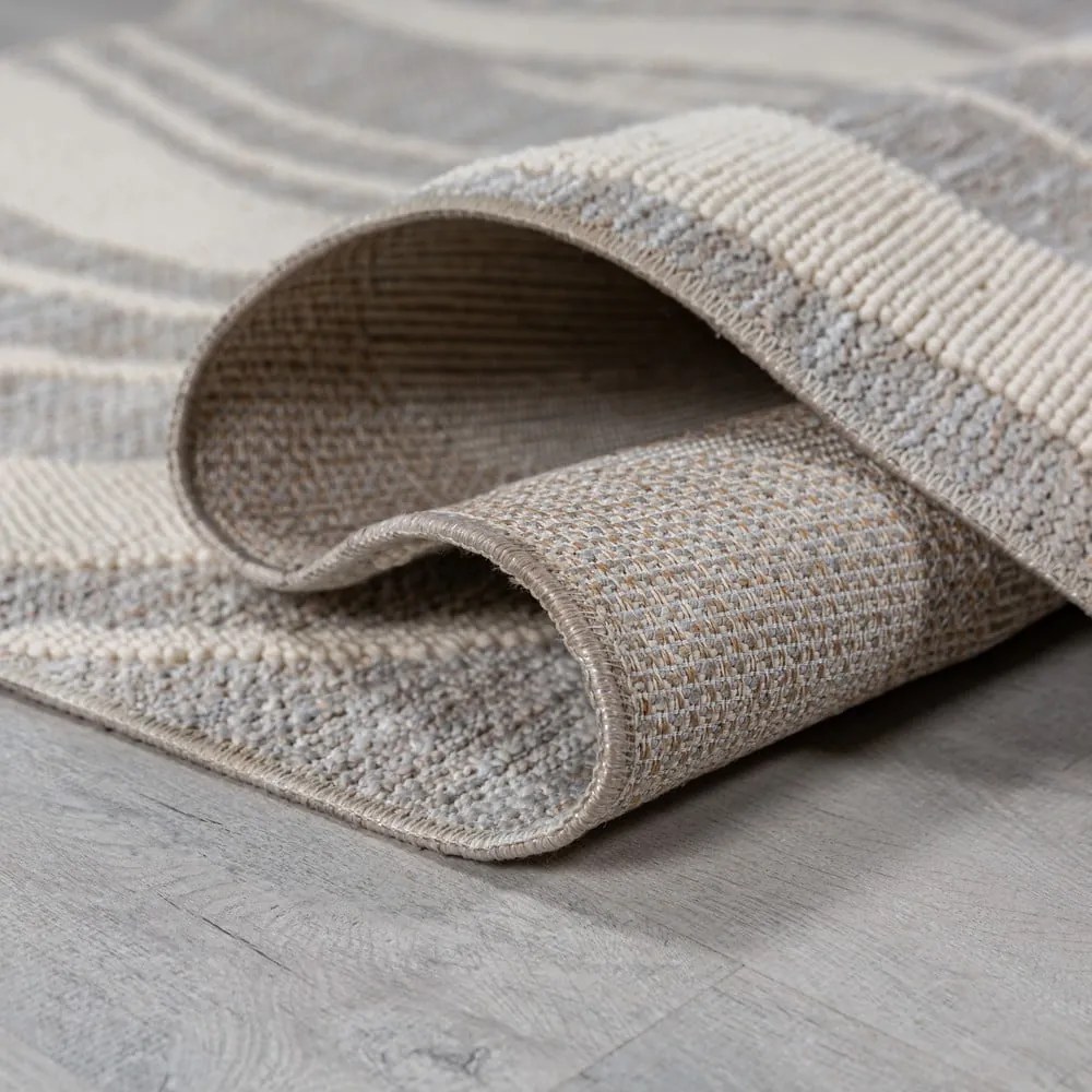 Covor tip traversă gri lavabil 60x223 cm Calder – Flair Rugs