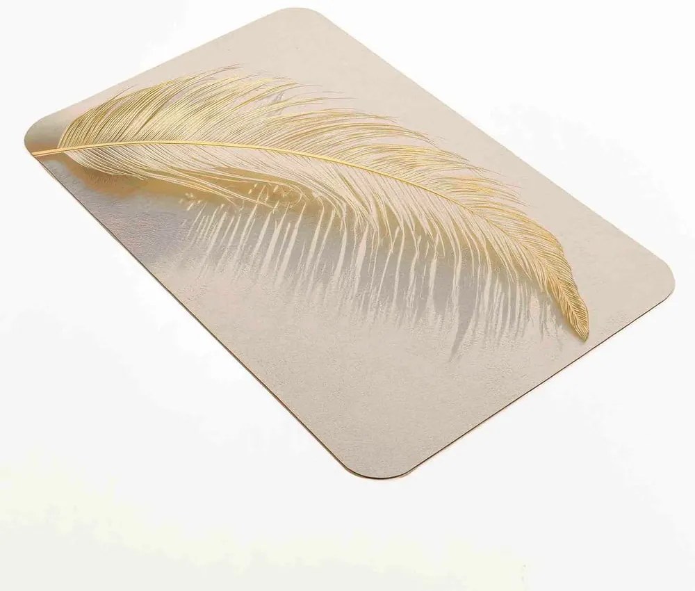 Covoraș de baie maro deschis 50x80 cm Angelica – douceur d'intérieur