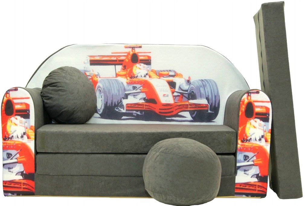WELOX CANAPEA COPII - F1 GRAY - 98 X 170 CM