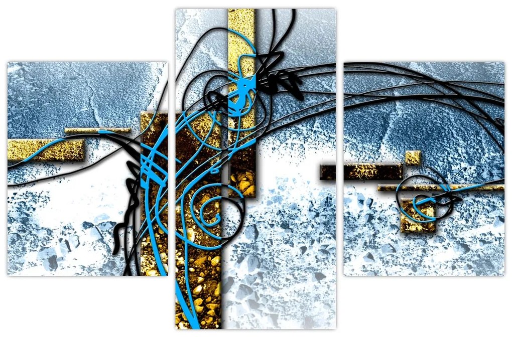 Tablou abstract (90x60 cm)