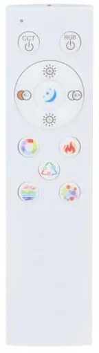 Telefunken 320104TF - Plafonieră LED RGBW dimmabilă, 21W, 230V, 3000-6500K, cu telecomandă