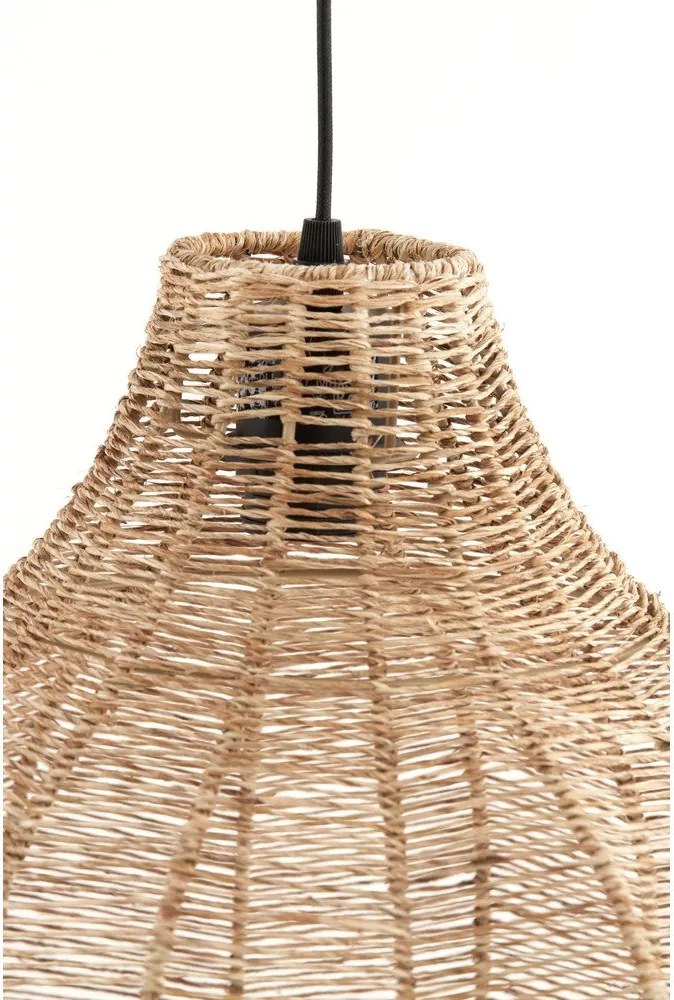 Abajur în culoare naturală ø 43 cm Tonoda – Light &amp; Living