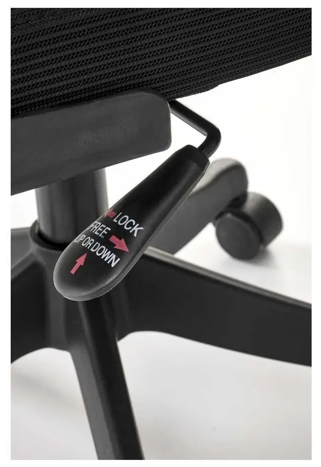 Scaun de birou Carlisle, negru