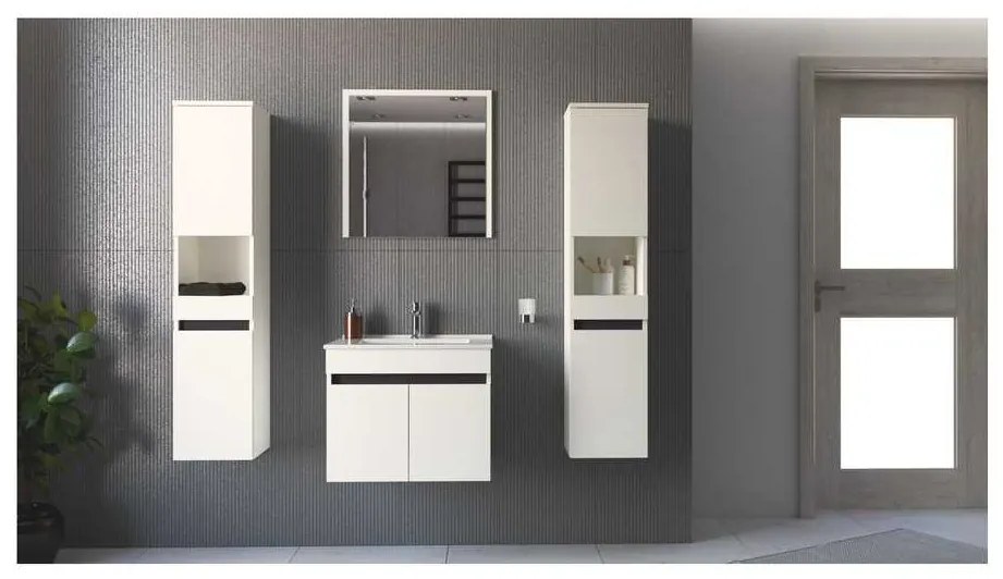 Dulap sub lavoar Puresa 60 cm, alb