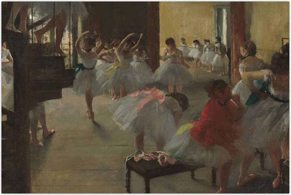 Tablou - Edgar Degas, The Dance Class, reproducere (90x60 cm)