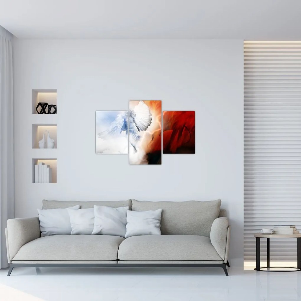 Tablou - Binele și răul (90x60 cm)