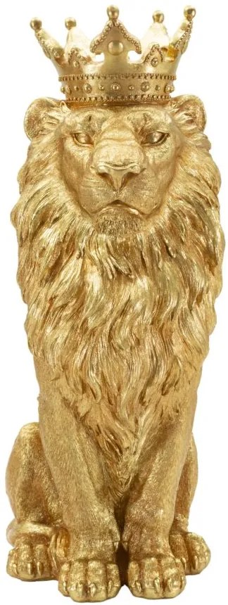 Mauro Ferretti Statuie Leul Rege Shant, 30 X 42 X 74 Cm | Aosom Romania