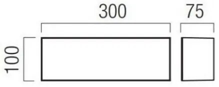 Redo 90329 - Corp de iluminat exterior LED KODIAK LED/12W/230V 4000K 30 cm IP65 alb