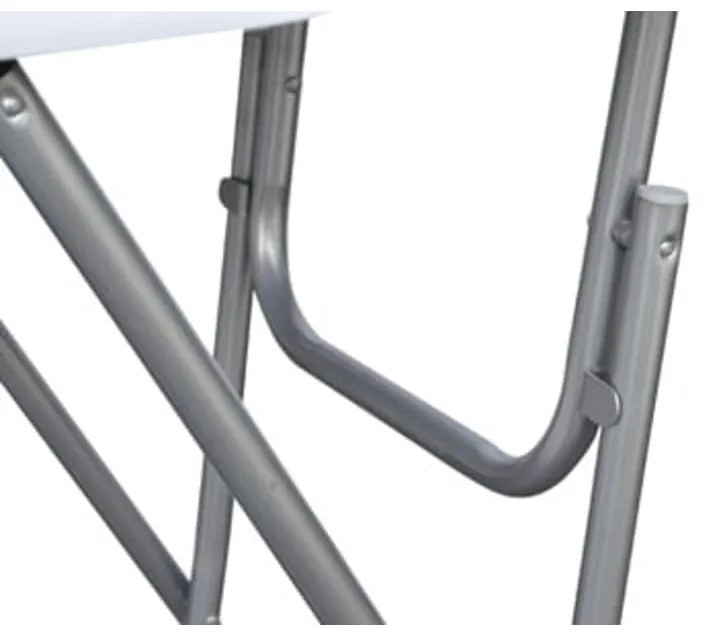 Mese de bar, 4 buc., cu blat din MDF, alb