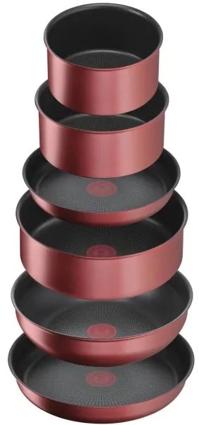 Set de vase de gătit Tefal 10 buc. INGENIO DAILY CHEF cupru