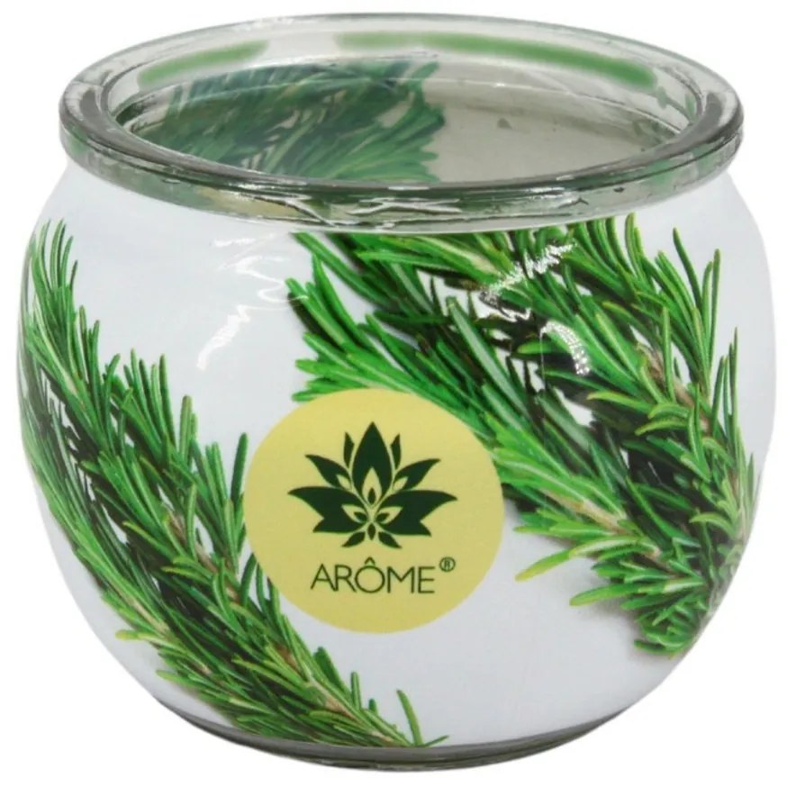 Lumânare parfumată Arome Rosemary în sticlă, 90 g