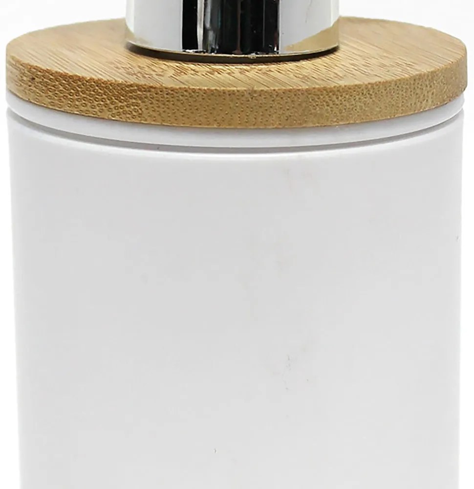 Dozator de săpun lichid alb din plastic 91 ml Smart – douceur d'intérieur