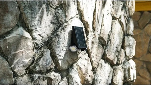 Viking - Aplica solară de perete LED cu senzor, reglabilă LED/1,3W/3,7V IP44 4000K