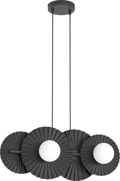 Lustră pe cablu UMBRA 4xG9/8W/230V neagră