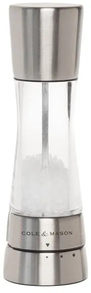 Cole&Mason DERWENT set 2 râșnițe sare și piper, 19 cm, crom lucios