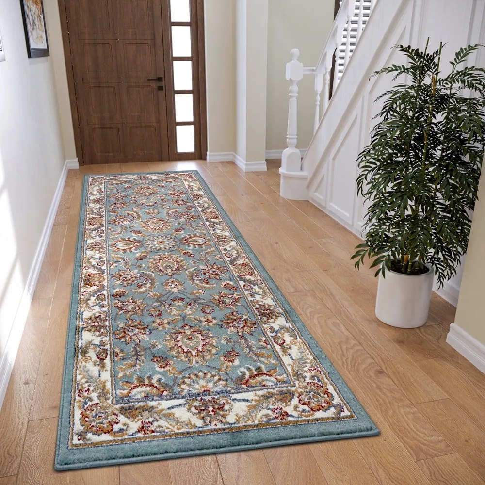 Covor tip traversă albastru deschis 80x240 cm Orient Reni – Hanse Home