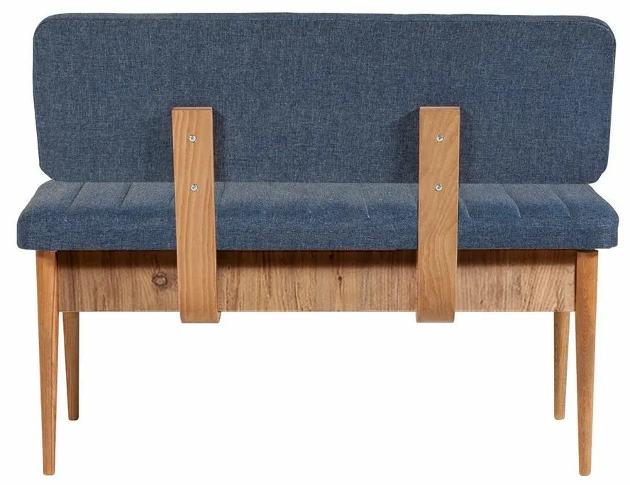 Bancă Vina Dark Blue and Atlanitc Pine