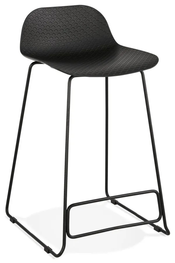 Scaun de bar Kokoon Slade, înălțime 85 cm, negru
