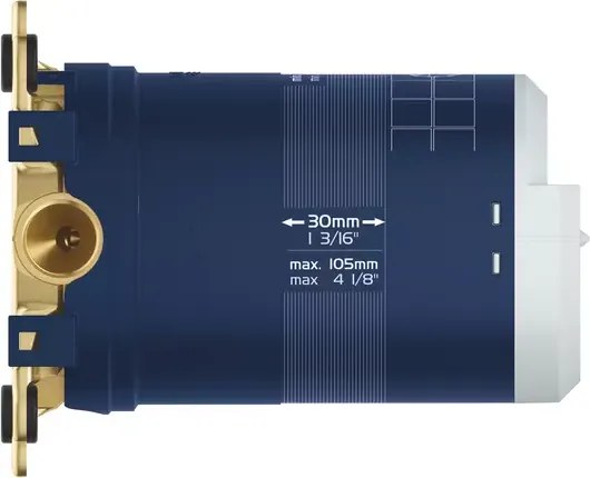 Corp incastrat Grohe RainShower universal cu limitator de debit