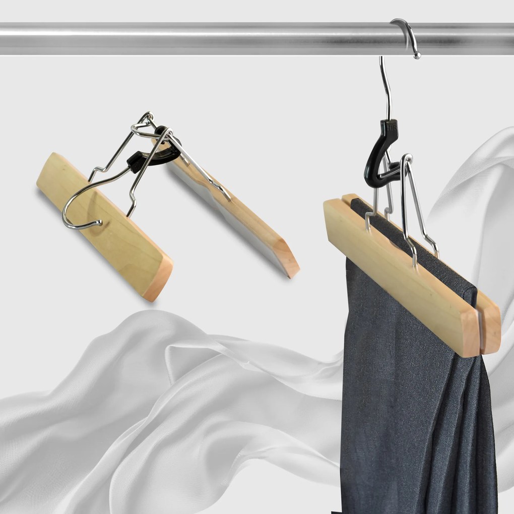 Umeras Pantaloni FlikFlak din Lemn, UnicUtil, Natur, UUUM54