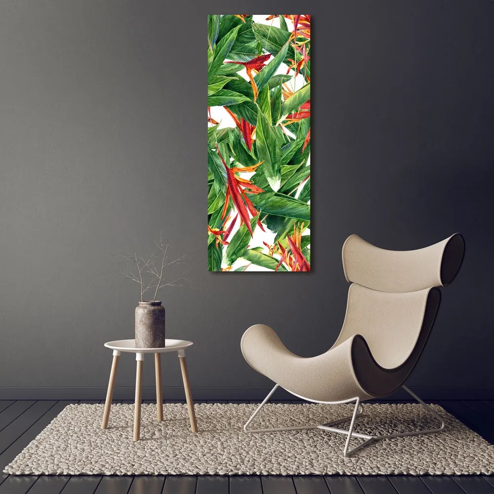 Pictură pe pânză Strelitzia reginae